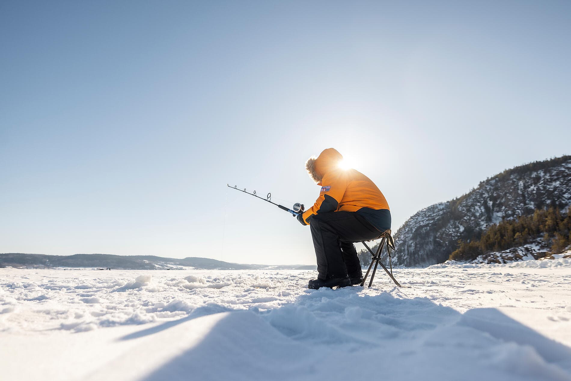 Le fleuve Saint-Laurent au cœur de l'hiver boréal