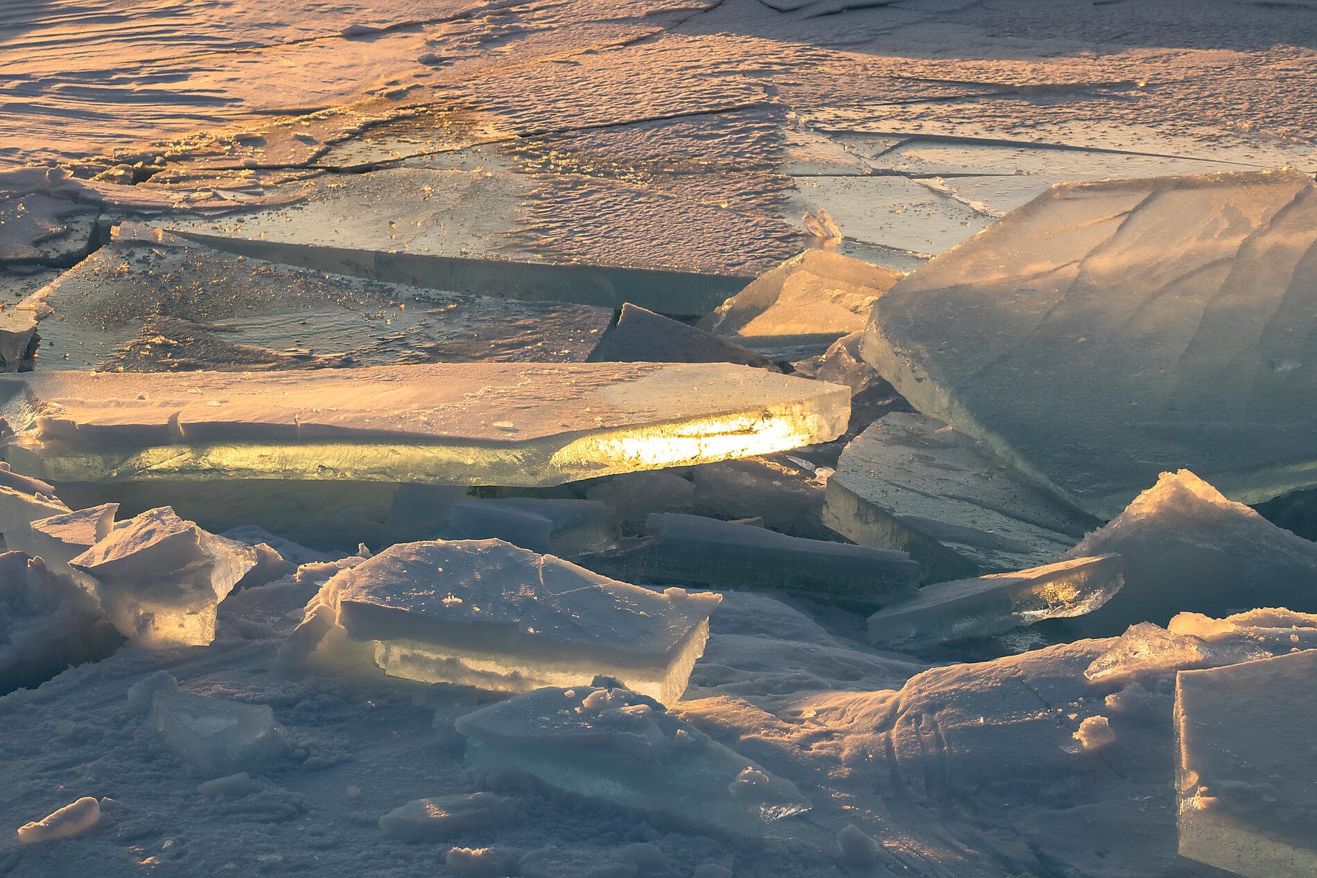 Le pôle Nord géographique
