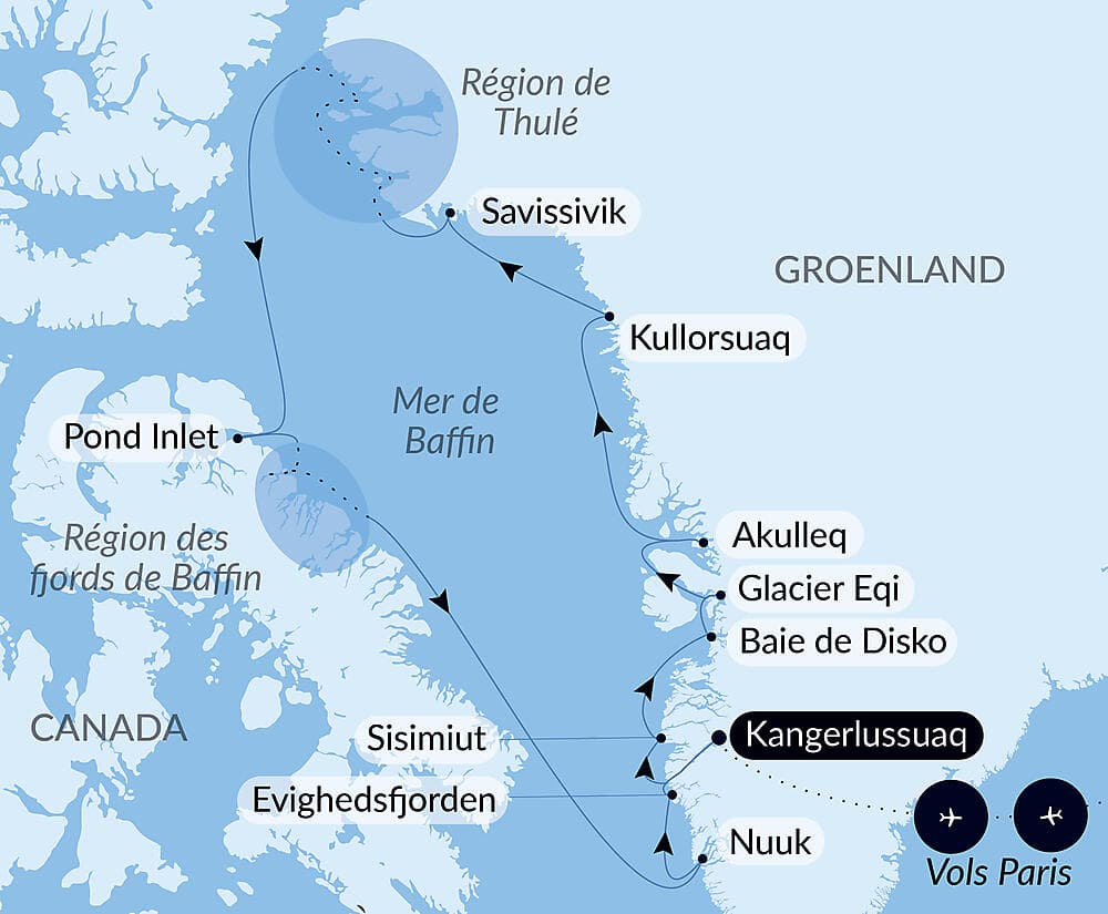 Cap sur la région de Thulé null