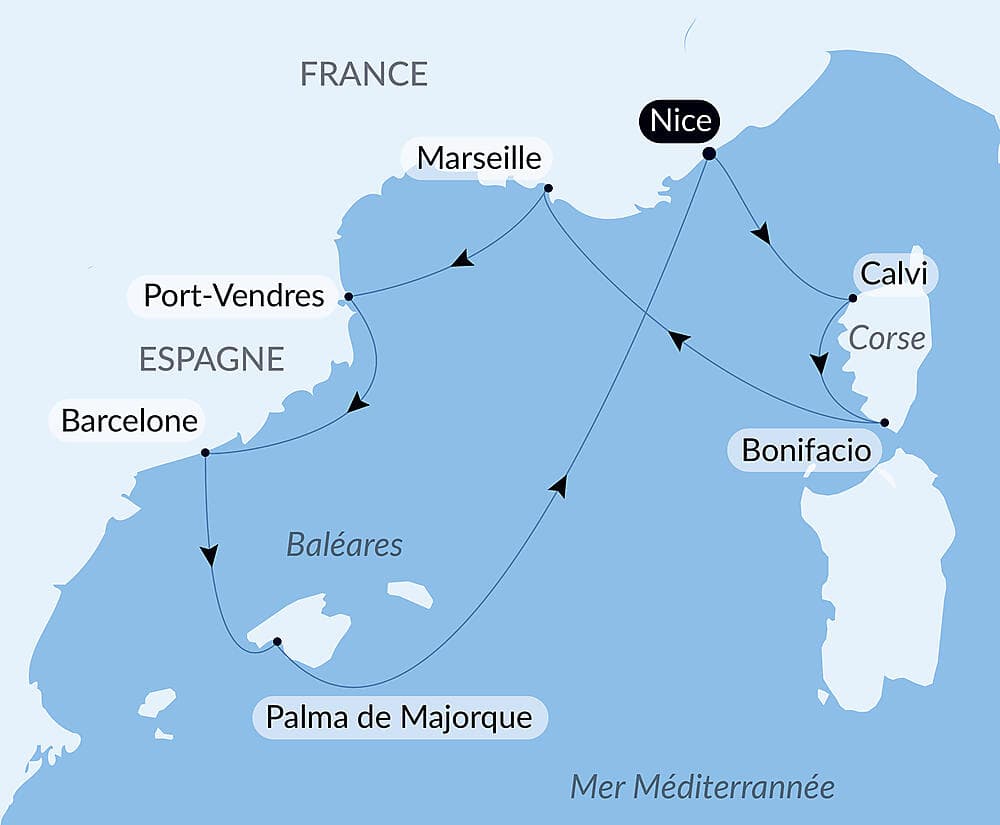 Eclipse solaire totale en mer Méditerranée null
