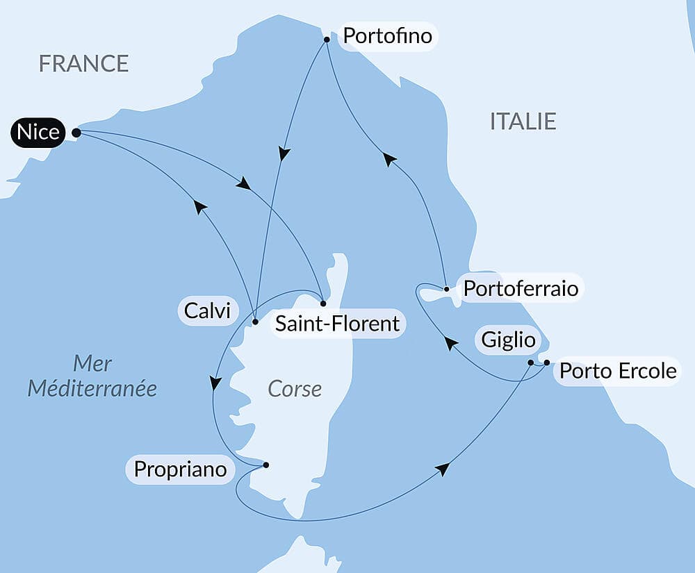  Île de Beauté et rivages italiens null